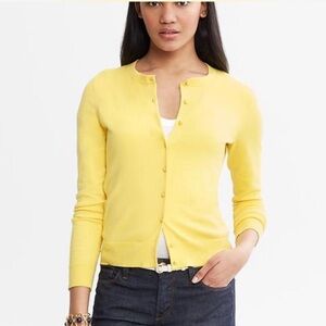 Cute Super Soft Butter Yellow Cardigan